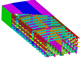 Semi Integrated Internal Tank Finite Element Model (5850 DWT Asphalt Tanker)