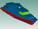 SEA Model of a Luxury Yacht